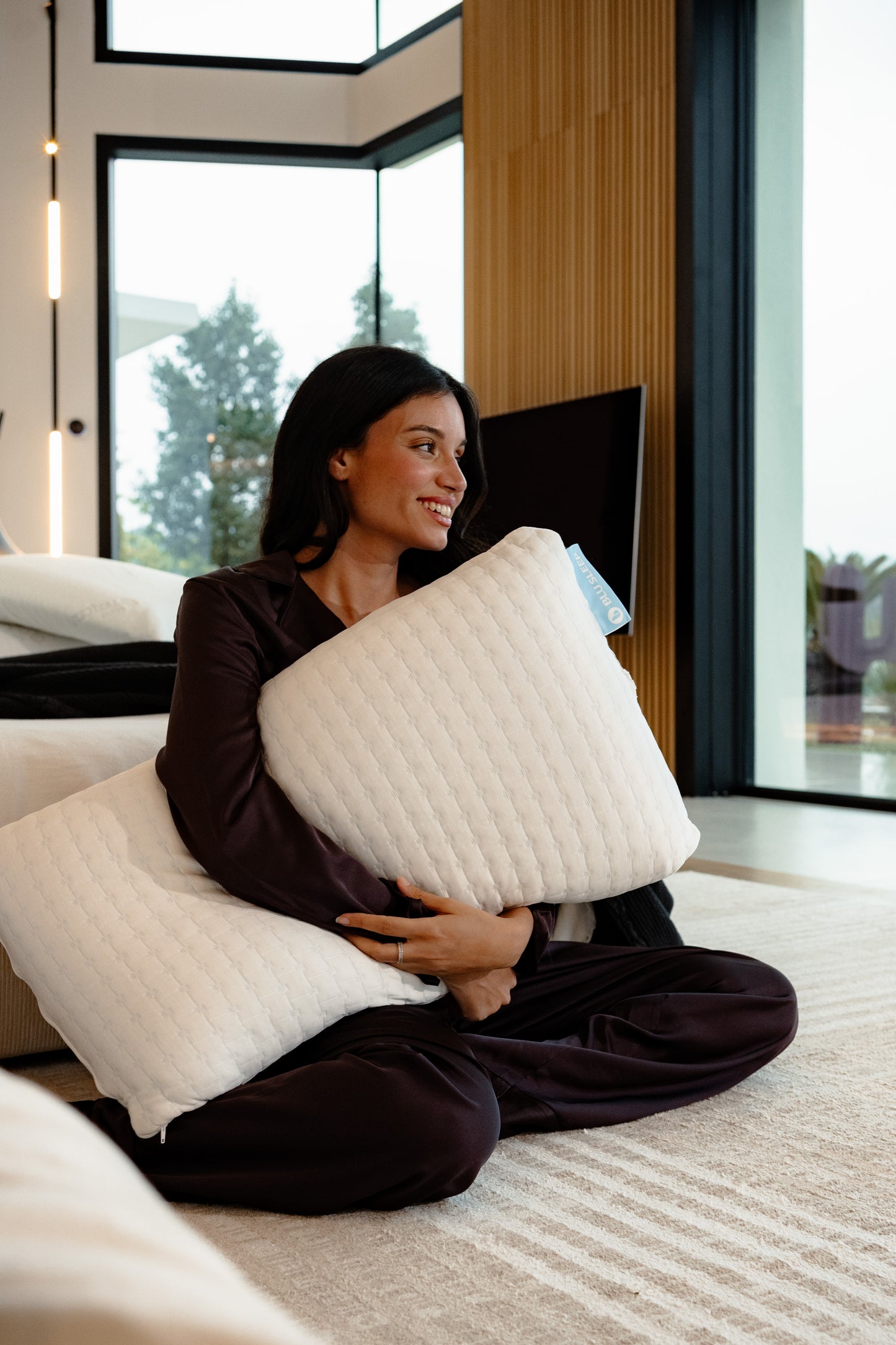 Bio Aloe Blu Sleep Cooling Memory Foam Pillow